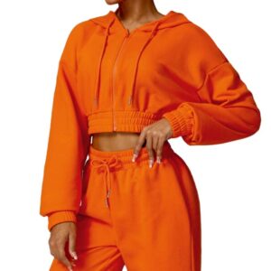 Hoodie court pour femmes