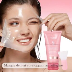 Masque de nuit enveloppant au collagène