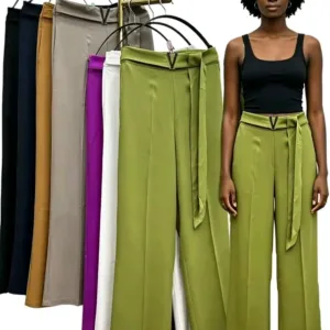 Pantalon tissu pour femmes